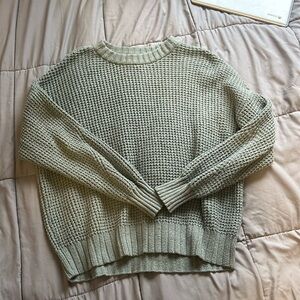 American eagle green sweater